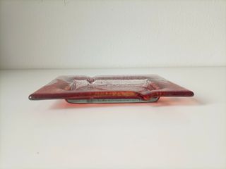 Cenicero de diseño de cristal