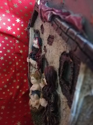 Nacimiento Belén figurado en resina