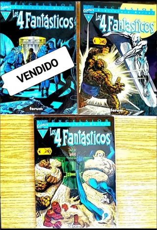 MARVEL LOTE DE 7 COMICS BIBLIOTECA MARVEL