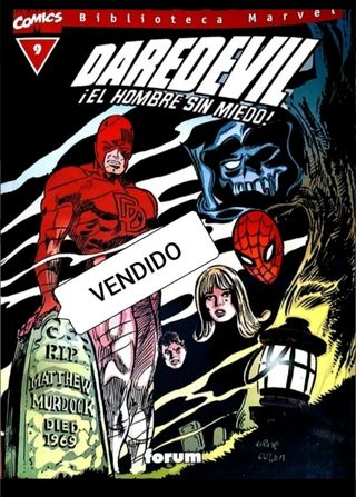 MARVEL LOTE DE 7 COMICS BIBLIOTECA MARVEL