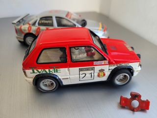 Seat Panda y Audi Team Slot Scalextric