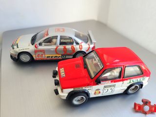 Seat Panda y Audi Team Slot Scalextric