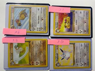 Cartas Pokemón Jungle, 1ª Edición