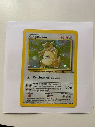 Cartas Pokemón Jungle, 1ª Edición