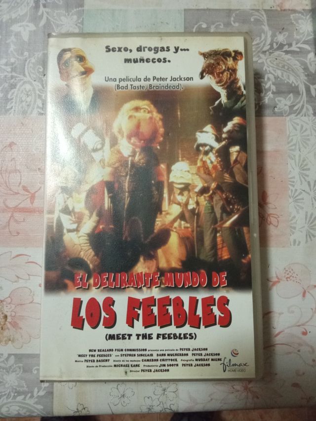 EL DELIRANTE MUNDO DE LOS FEBBLES (P.JACKSON) VHS
