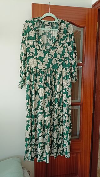 Vestido largo Zara 