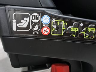 Silla de coche Britax Romer Giratoria con isofix.