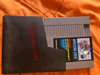 Nintendo cartucho juego wrecking crew