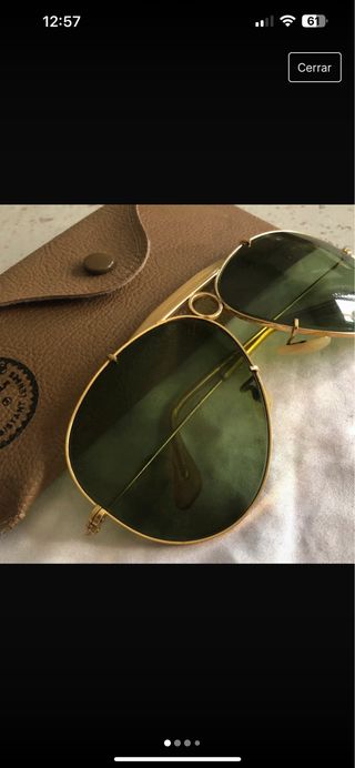 Rayban Shooter Antiguas B&L