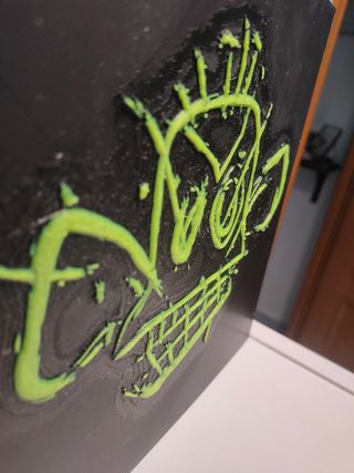 CUADRO EN RELIEVE RESPLANDOR ARCANO JINX