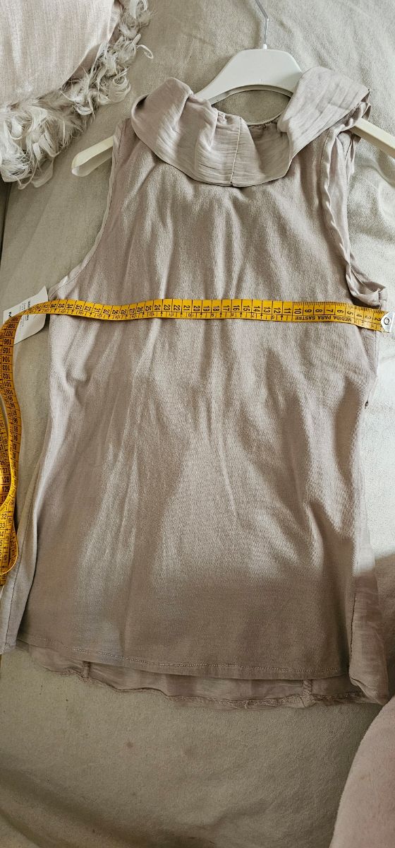 Top romántico rosa palo