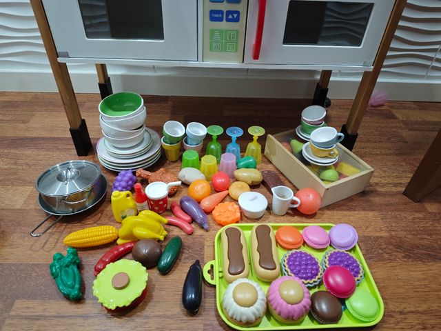 Complementos para cocina de juguete