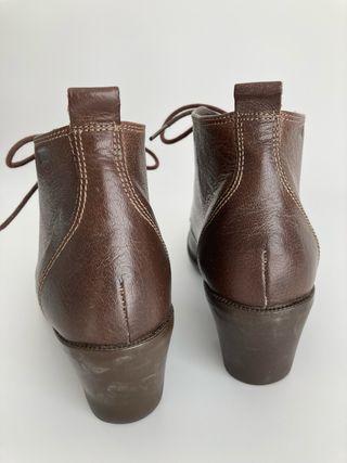 Botines CAMPER cuero marrón. Talla 39 mujer