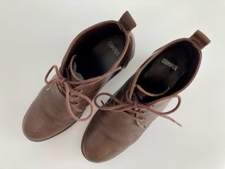 Botines CAMPER cuero marrón. Talla 39 mujer