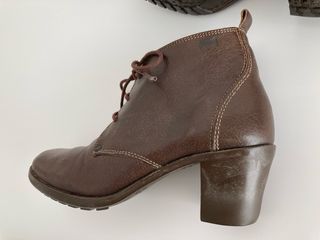 Botines CAMPER cuero marrón. Talla 39 mujer