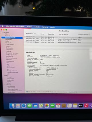 Macbook Pro 13.3” Retina. 512 Gb