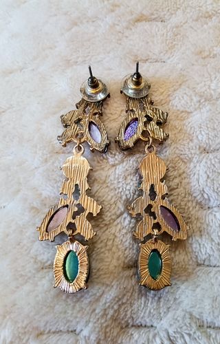 Pendientes Azules Súper Brillantes