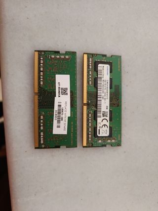 Memoria RAM SODIMM 4GB samsung