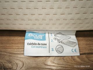 Colchón Ecus para minicuna