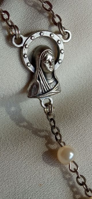 Antico rosario di perle