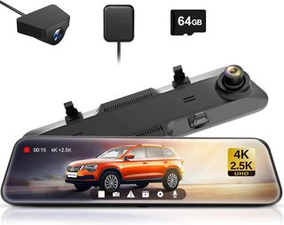WOLFBOX G900 Dash CAM + Camara mejorada a estreno