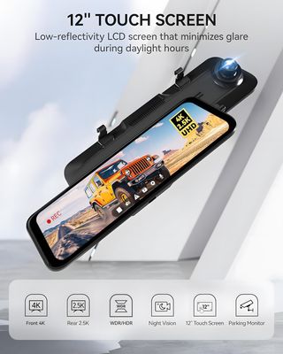 WOLFBOX G900 Dash CAM + Camara mejorada a estreno