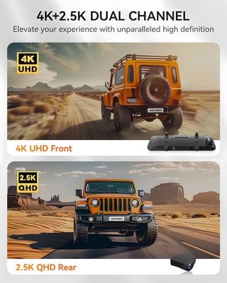 WOLFBOX G900 Dash CAM + Camara mejorada a estreno