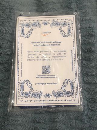 Pañuelo bandana Aladina nuevo