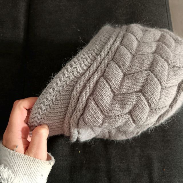 Gorro con visera para el frío ❄️