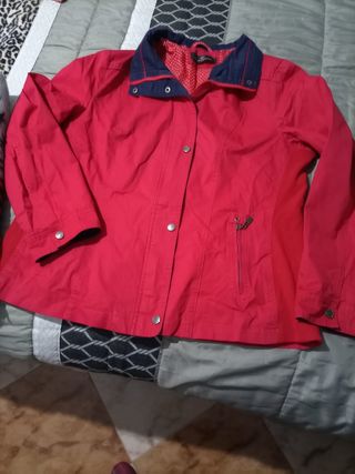 Anorak rojo mujer T.50