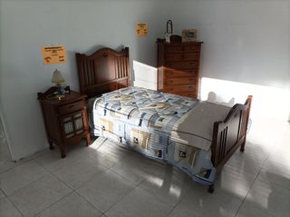 Dormitorio Juvenil Blanco Azul Puente