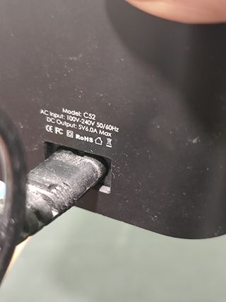 Cargador triple usbs