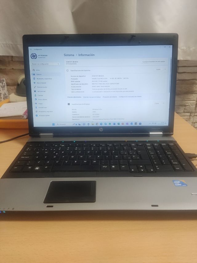 HP PROBOOK 6550B 8GB+1000GB+ OFICCE+APLI