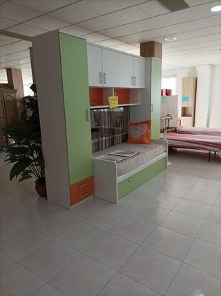 Dormitorio Juvenil Lima y Naranja