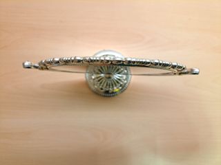 Specchio in plastica per bambina - color argento