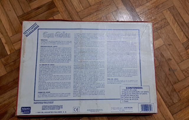 JUEGO MESA DRAGON BALL ANTIGUO