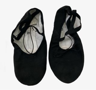 zapatillas de ballet negras