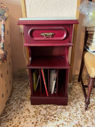 Mueble auxillar vintage marmol