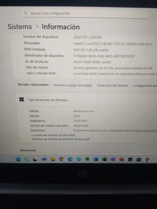 HP PROBOOK 430G5 W11PRO(25)8GB+256SSD+OFICEE+APL