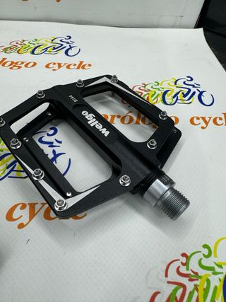 Pedales de plataforma wellgo aluminio