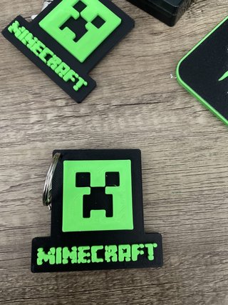 llaveros de minecraft
