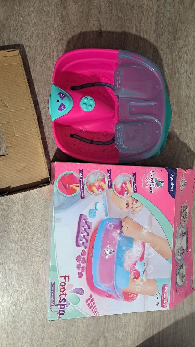 Masajeando de pies juguettos