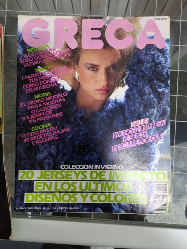 Revistas antiguas ganchillo y moda