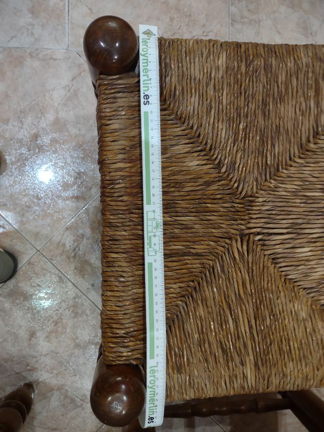 Sillas madera maciza