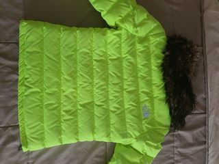 Cazadora de plumas y plumon muy cálida