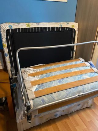Puf cama plegable 80x190cm