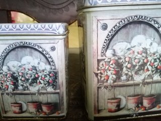 conj 3 latas para cha