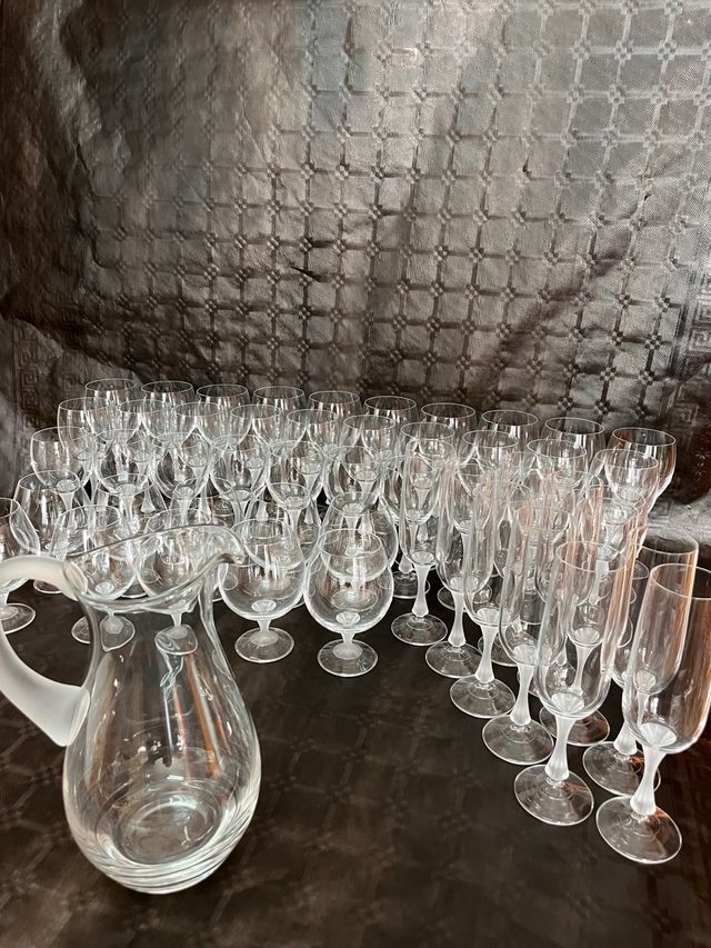 Cristaleria  sin usar