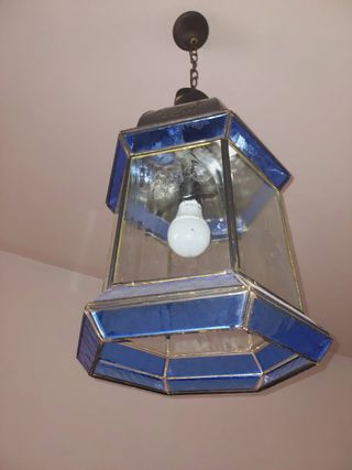DOS LÁMPARAS FAROL