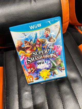 Juego super smash bros wiiu